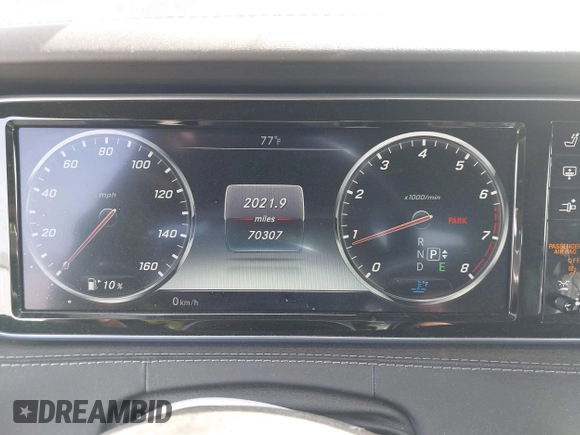 2016 Mercedes-Benz S-Class S 550 with VIN WDDXJ8FB9GA013486, listed as a IAAI auction lot 41860371 with 70,307 mi miles. Bid and sale history available at carsss.com. Image 7.