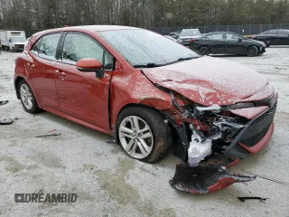 2019 Toyota Corolla Hatchback SE with VIN JTNK4RBE9K3043422, listed as a Copart auction lot 45981015 with 90,124 mi miles and Salvage Title. Bid and sale history available at carsss.com. Image 4.