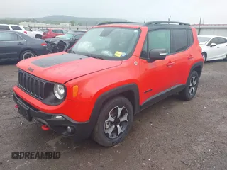 2019 Jeep Renegade Trailhawk with VIN ZACNJBC19KPK12456, listed as a IAAI auction lot 42418281 with 39,231 mi miles and . Bid and sale history available at DreamBid. Image 18.