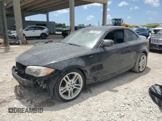 2012 BMW 1 Series 135i with VIN WBAUC9C5XCVM12807, listed as a Copart auction lot 61680225 with 117,314 mi miles and Salvage title. Bid and sale history available at DreamBid. Image 1.