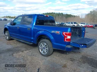 2018 Ford F-150 XL with VIN 1FTEW1EP6JFC92638, listed as a IAAI auction lot 41732128 with 161,007 mi miles. Bid and sale history available at carsss.com. Image 3.