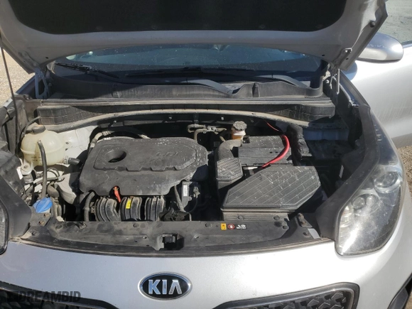 2018 Kia Sportage LX with VIN KNDPM3AC8J7455961, listed as a Copart auction lot 46624355 with 109,064 mi miles and Salvage Title. Bid and sale history available at carsss.com. Image 12.