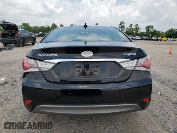 2013 Hyundai Sonata with VIN KMHEC4A46DA077537, listed as a Copart auction lot 54261175 with 125,807 mi miles and Salvage Title. Bid and sale history available at carsss.com. Image 6.
