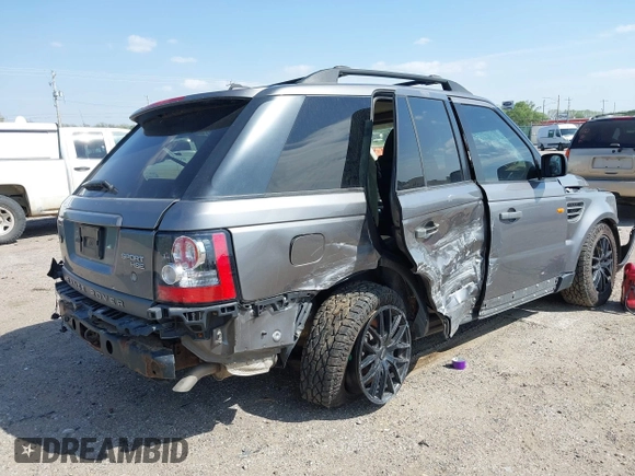 2008 Land Rover Range Rover Sport HSE with VIN SALSK254X8A127427, listed as a IAAI auction lot 42030215 with 138,840 mi miles and . Bid and sale history available at DreamBid. Image 4.