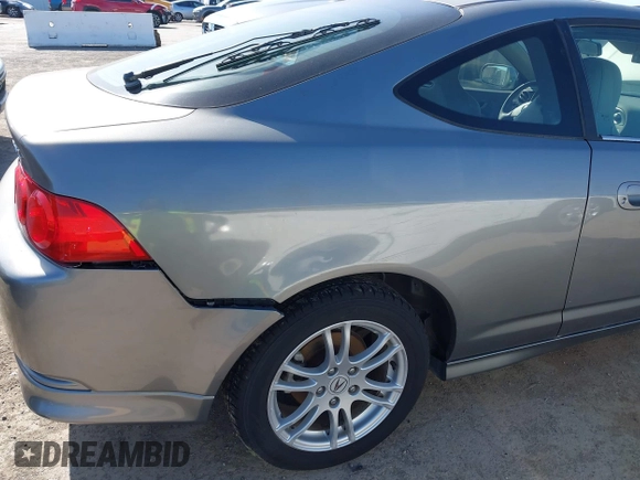 2005 Acura RSX with VIN JH4DC54885S010243, listed as a IAAI auction lot 42098465 with 126,501 mi miles. Bid and sale history available at carsss.com. Image 6.