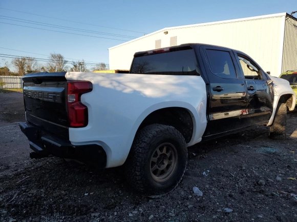 2021 Chevrolet Silverado 1500 RST with VIN 3GCUYEED2MG483365, listed as a Copart auction lot 85583614 with 29,763 mi miles and Salvage Title. Bid and sale history available at carsss.com. Image 3.