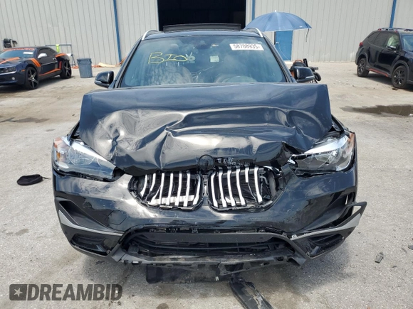 2021 BMW X1 sDrive28i z VIN WBXJG7C05M5U10504, wystawiony jako Copart lot #58708935 z przebiegiem 25 180 mil mil oraz Nie do naprawy • Non repairable. Historia ofert i sprzedaży dostępna na DreamBid. Obrazek 5.