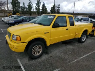 2002 Ford Ranger XL Fleet with VIN 1FTYR44U42PA83844, listed as a Copart auction lot 48069145 with 172,974 mi miles and Salvage Title. Bid and sale history available at carsss.com. Image 1.
