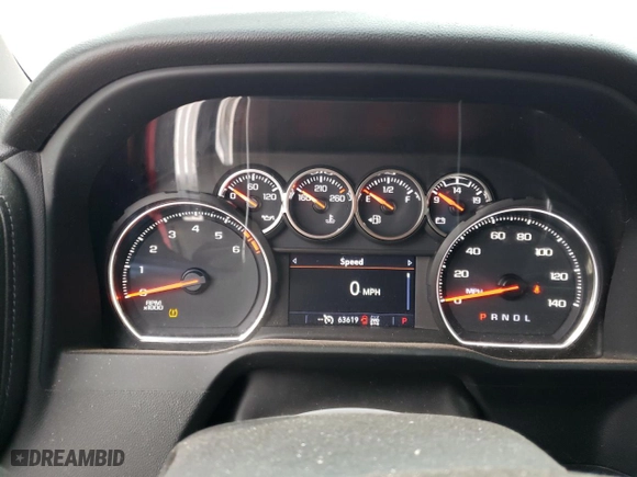 2022 Chevrolet Silverado 1500 LTD LT Trail Boss with VIN 3GCPYFED4NG164408, listed as a Copart auction lot 82529574 with 63,619 mi miles and Salvage Title. Bid and sale history available at carsss.com. Image 9.