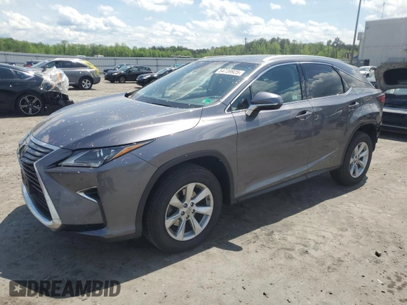 2016 Lexus RX 350 with VIN 2T2BZMCA4GC007572, listed as a Copart auction lot 54739925 with 78,694 mi miles and Salvage Title. Bid and sale history available at DreamBid. Image 1.