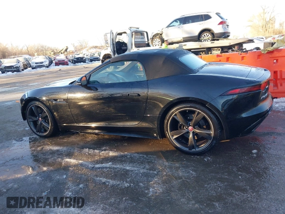 2020 Jaguar F-Type with VIN SAJD85FV1LCK66321, listed as a IAAI auction lot 41318564 with 45,883 mi miles and . Bid and sale history available at DreamBid. Image 14.