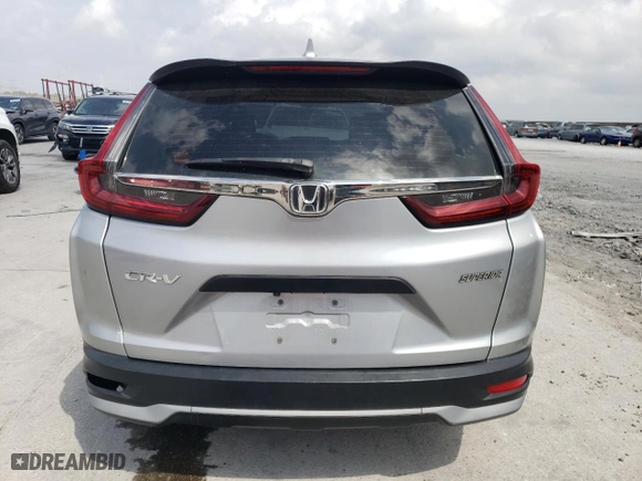 2020 Honda CR-V LX with VIN 7FARW1H27LE014456, listed as a Copart auction lot 48428675 with 113,677 mi miles and Salvage Title. Bid and sale history available at carsss.com. Image 6.