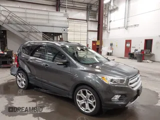 2019 Ford Escape Titanium with VIN 1FMCU9J91KUB11957, listed as a IAAI auction lot 41928264 with 72,460 mi miles. Bid and sale history available at carsss.com. Image 1.