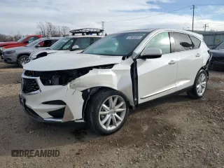 2019 Acura RDX with VIN 5J8TC1H34KL006542, listed as a Copart auction lot 87649885 with 33,956 mi miles and Salvage Title. Bid and sale history available at carsss.com. Image 1.