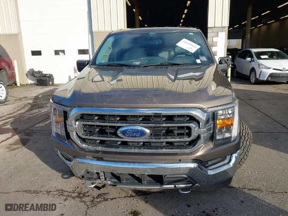 2021 Ford F-150 XL with VIN 1FTFW1E88MKE24484, listed as a IAAI auction lot 41655048 with 60,057 mi miles. Bid and sale history available at carsss.com. Image 12.