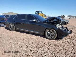 2017 Genesis G90 5.0L Ultimate with VIN KMHG54JH1HU031365, listed as a Copart auction lot 42460714 with 114,816 mi miles and Salvage Title. Bid and sale history available at carsss.com. Image 4.