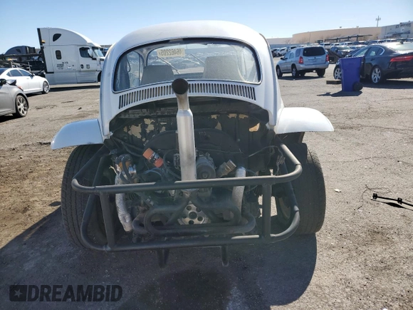 1969 Volkswagen Beetle with VIN 1190492991, listed as a Copart auction lot 46462205 with 18,726 mi miles and Clean Title. Bid and sale history available at DreamBid. Image 6.