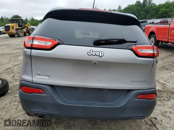 2016 Jeep Cherokee Sport with VIN 1C4PJMAB8GW286111, listed as a Copart auction lot 64189715 with 96,138 mi miles and Salvage title. Bid and sale history available at DreamBid. Image 6.