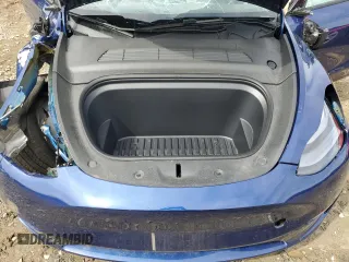 2024 Tesla Model Y Long Range with VIN 7SAYGDEE6RF036075, listed as a Copart auction lot 51275845 with Not Provided miles and Salvage Title. Bid and sale history available at DreamBid. Image 11.
