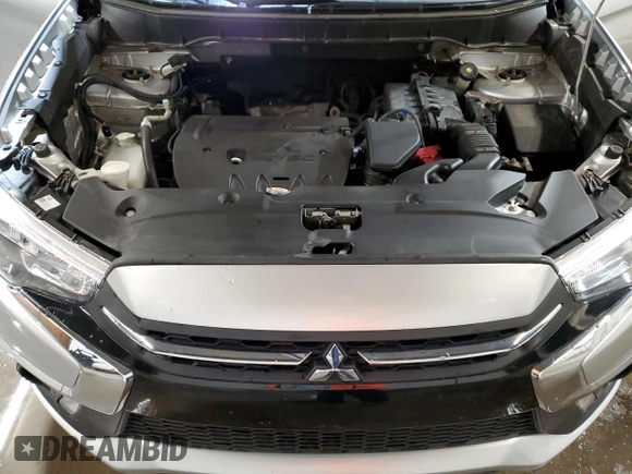 2018 Mitsubishi Outlander SE z VIN JA4AR3AW5JU017329, wystawiony jako Copart lot #54072085 z przebiegiem 77 154 mil mil oraz Szkoda całkowita • Salvage title. Historia ofert i sprzedaży dostępna na DreamBid. Obrazek 12.