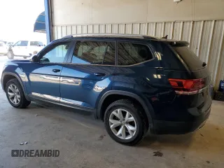 2019 Volkswagen Atlas SE с VIN 1V2DR2CA0KC501865, выставлен на аукционе Copart как лот 56335045 с пробегом 86 894 миль миль и Списание • Salvage title. История ставок и продаж доступна на DreamBid. Изображение 2.