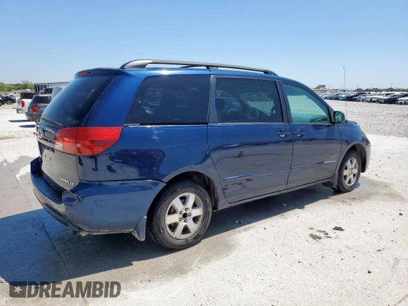 2005 Toyota Sienna CE with VIN 5TDZA23C25S232058, listed as a Copart auction lot 52096745 with 0 mi miles and Salvage Title. Bid and sale history available at carsss.com. Image 3.