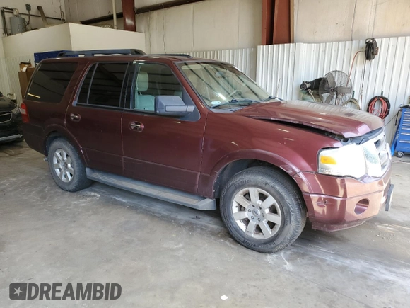 2010 Ford Expedition SSV with VIN 1FMJU1F54AEB72078, listed as a Copart auction lot 55285285 with 154,050 mi miles and Salvage title. Bid and sale history available at DreamBid. Image 4.