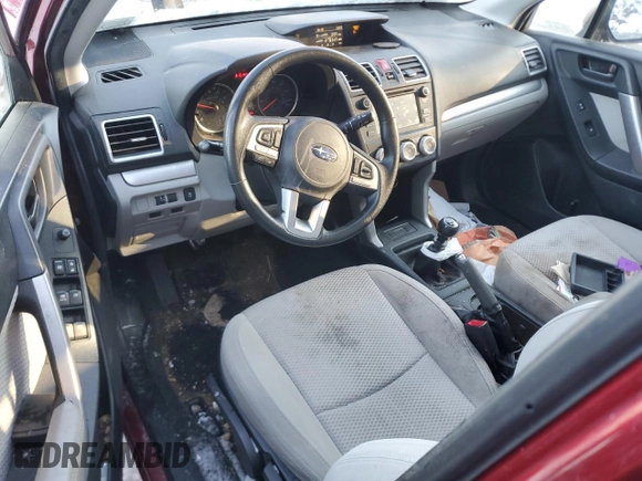 2017 Subaru Forester with VIN JF2SJAAC6HG495572, listed as a Copart auction lot 41979785 with 133,836 mi miles and Salvage title. Bid and sale history available at DreamBid. Image 8.