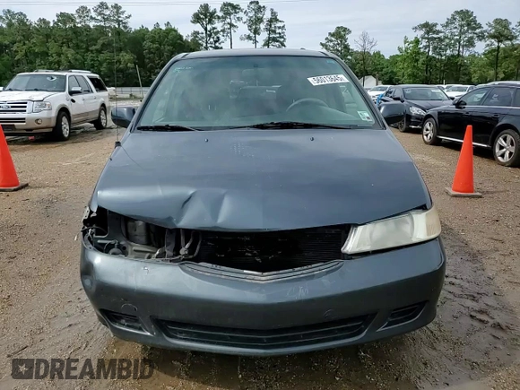 2003 Honda Odyssey EX-L with VIN 5FNRL18933B116127, listed as a Copart auction lot 56013645 with 157,118 mi miles and Salvage Title. Bid and sale history available at DreamBid. Image 14.