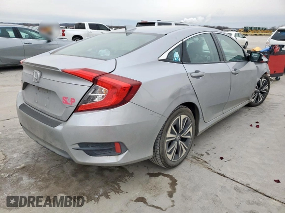 2016 Honda Civic Sedan EX-L with VIN 2HGFC1F75GH636416, listed as a Copart auction lot 46340835 with 0 mi miles and Salvage Title. Bid and sale history available at carsss.com. Image 3.