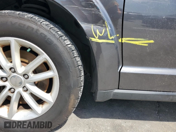 2014 Dodge Journey SXT with VIN 3C4PDCBG8ET140984, listed as a Copart auction lot 54408445 with 135,290 mi miles and Salvage Title. Bid and sale history available at DreamBid. Image 13.