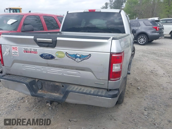 2019 Ford F-150 XL with VIN 1FTEW1CP2KFB42952, listed as a IAAI auction lot 41939615 with Not provided miles and . Bid and sale history available at DreamBid. Image 4.