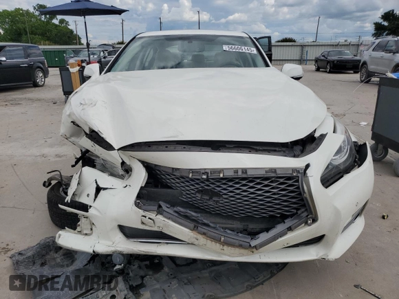 2017 Infiniti Q50 Premium z VIN JN1EV7APXHM740187, wystawiony jako Copart lot #56606145 z przebiegiem 101 308 mil mil oraz Szkoda całkowita • Salvage title. Historia ofert i sprzedaży dostępna na DreamBid. Obrazek 5.