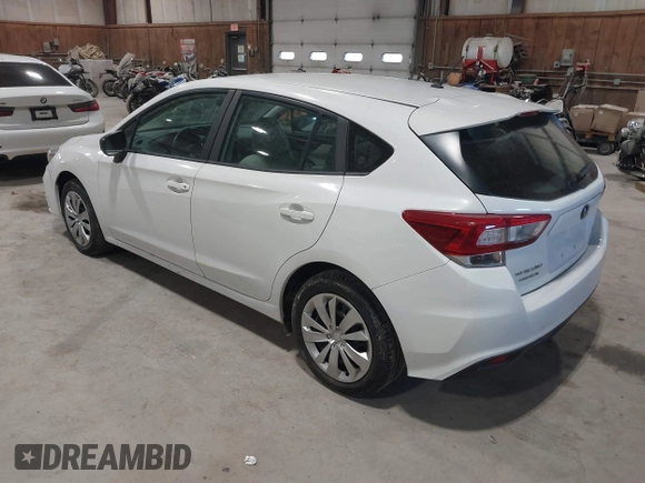 2018 Subaru Impreza with VIN 4S3GTAA67J1726741, listed as a IAAI auction lot 41704440 with 36,705 mi miles. Bid and sale history available at carsss.com. Image 3.
