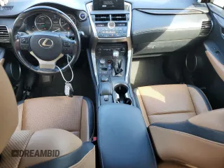 2017 Lexus NX 300h with VIN JTJBJRBZXH2070656, listed as a Copart auction lot 43397545 with 91,469 mi miles and Salvage Title. Bid and sale history available at DreamBid. Image 8.