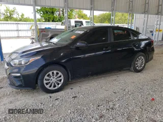 2019 Kia Forte LXS with VIN 3KPF24AD0KE048539, listed as a Copart auction lot 56027845 with 118,601 mi miles and Salvage title. Bid and sale history available at DreamBid. Image 1.