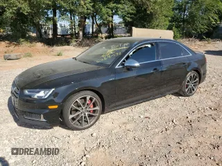 2018 Audi S4 Premium Plus with VIN WAUB4AF48JA026836, listed as a Copart auction lot 62691593 with 0 mi miles. Bid and sale history available at carsss.com. Image 1.