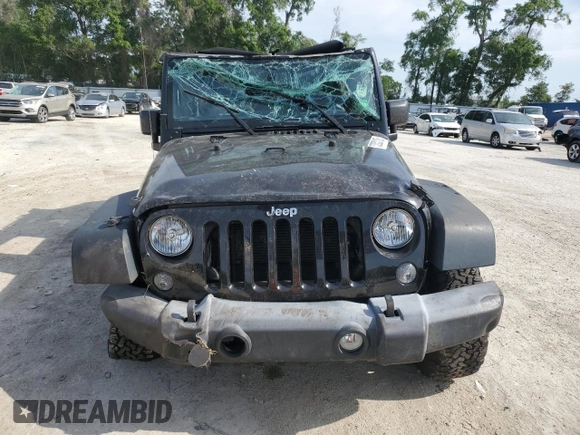 2016 Jeep Wrangler Unlimited Rubicon with VIN 1C4BJWFG7GL320650, listed as a Copart auction lot 53900195 with 77,620 mi miles and Salvage title. Bid and sale history available at DreamBid. Image 5.