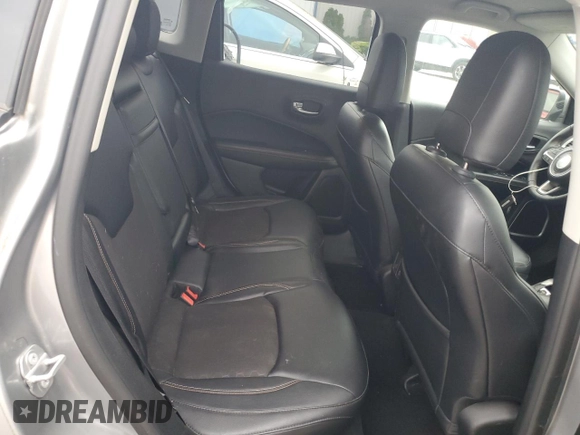 2017 Jeep Compass Latitude with VIN 3C4NJCBBXHT658541, listed as a Copart auction lot 55801725 with 54,567 mi miles and Salvage title. Bid and sale history available at DreamBid. Image 11.