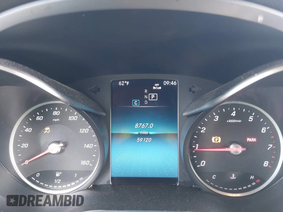 2020 Mercedes-Benz GLC 300 with VIN WDC0G8DB7LF718775, listed as a IAAI auction lot 41807370 with 59,120 mi miles and . Bid and sale history available at DreamBid. Image 7.