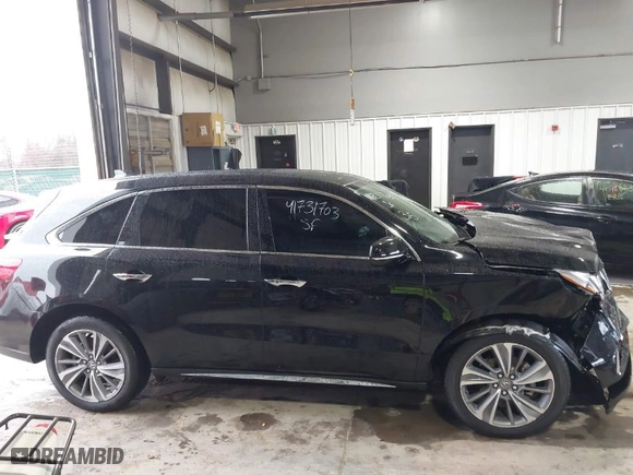 2017 Acura MDX w/Technology Pkg with VIN 5J8YD4H53HL006336, listed as a IAAI auction lot 41731703 with 73,259 mi miles. Bid and sale history available at carsss.com. Image 14.