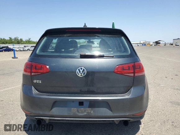 2015 Volkswagen GTI Autobahn z VIN 3VW4T7AU4FM100785, wystawiony jako Copart lot #59583725 z przebiegiem 57 124 mil mil oraz Szkoda całkowita • Salvage title. Historia ofert i sprzedaży dostępna na DreamBid. Obrazek 6.