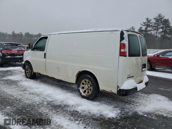 2011 Chevrolet Express Cargo with VIN 1GCSGAFX9B1120052, listed as a Copart auction lot 83768004 with 112,142 mi miles and Clean title. Bid and sale history available at DreamBid. Image 2.