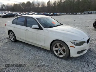 2015 BMW 3 Series 320i with VIN WBA3B1C54FK137747, listed as a Copart auction lot 42174305 with 0 mi miles and Salvage Title. Bid and sale history available at carsss.com. Image 4.