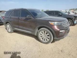 2020 Ford Explorer Limited with VIN 1FMSK7FH7LGA88352, listed as a Copart auction lot 49730515 with 86,139 mi miles and Salvage Title. Bid and sale history available at carsss.com. Image 4.