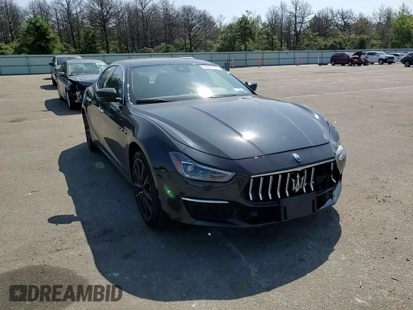 2021 Maserati Ghibli S Q4 GranLusso with VIN ZAM57YTL2M1365779, listed as a Copart auction lot 68241794 with 36,699 mi miles and Salvage Title. Bid and sale history available at carsss.com. Image 11.