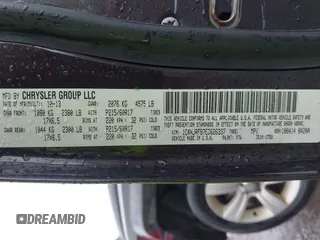 2014 Jeep Patriot Latitude с VIN 1C4NJRFB7ED626337, выставлен на аукционе IAAI как лот 42622214 с пробегом 166 620 миль миль и . История ставок и продаж доступна на DreamBid. Изображение 9.