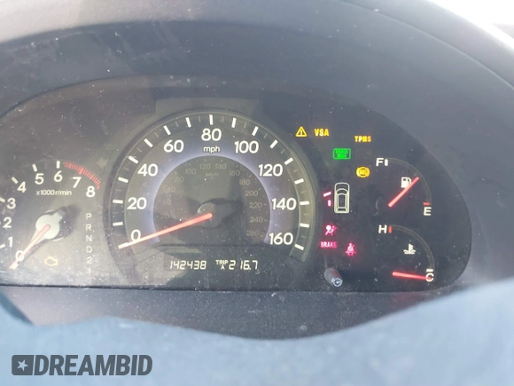 2007 Honda Odyssey EX-L with VIN 5FNRL38677B054173, listed as a IAAI auction lot 41888792 with 142,438 mi miles and . Bid and sale history available at DreamBid. Image 15.