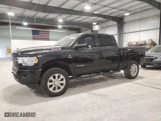2019 Ram 2500 Big Horn with VIN 3C6UR5DL3KG559475, listed as a Copart auction lot 49957095 with 105,894 mi miles and Salvage Title. Bid and sale history available at carsss.com. Image 1.