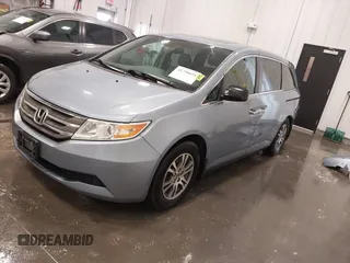 2013 Honda Odyssey EX-L with VIN 5FNRL5H67DB015512, listed as a IAAI auction lot 41758695 with 193,356 mi miles and . Bid and sale history available at carsss.com. Image 21.
